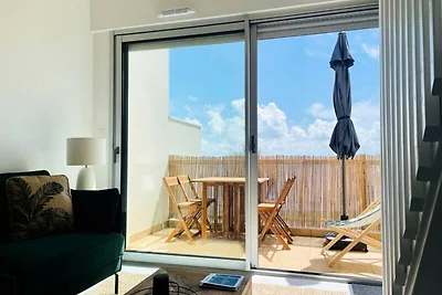 Appartement in Minimes met uitzicht op de...