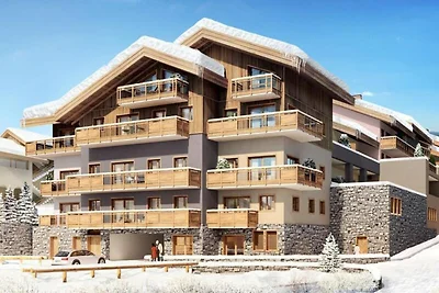 Wohnung in Valmorel nahe Skiliften