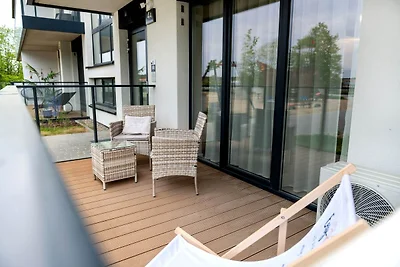 Gemütliches Studio mit Terrasse in Dziwnów