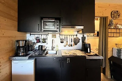 Appartement in Le Mélezet met uitzicht op de...