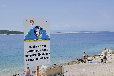 Wohnung in Šilo mit Meerblick-Balkon