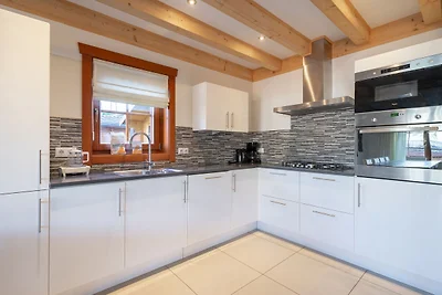 Casa vacanza in legno con forno a microonde