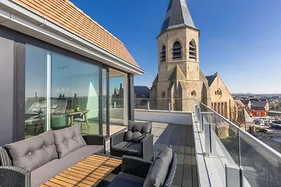 Ruim appartement voor 8 personen vlakbij zee.