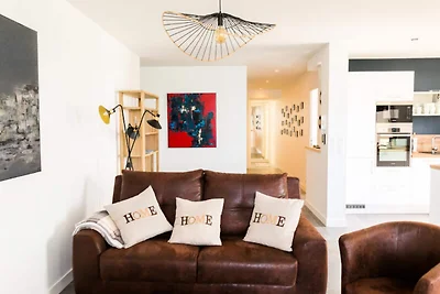 Wohnung in Île-Tudy mit Meerblick