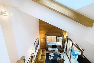 Apartment in Morzine mit Blick auf die Alpen