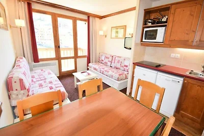 Apartment in Plagne Soleil mit Blick auf die...