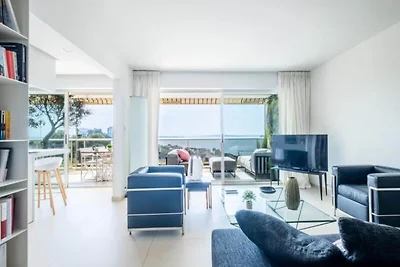 Apartment in Cannes mit Meerblick und Pool