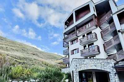 Wohnung in Tignes mit Bergblick