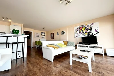 Appartement in Wenduine met Zeezicht
