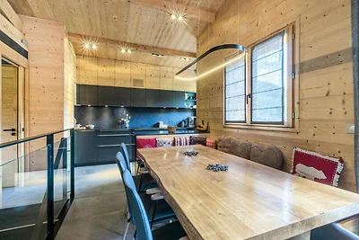 Chalet in Bossonnet mit Bergblick