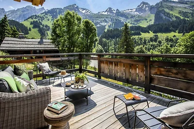 Chalet in La Clusaz mit beheiztem Pool