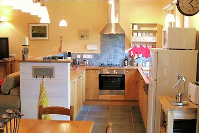 Denkmalgeschützes Ferienhaus in Sart mit Saun...