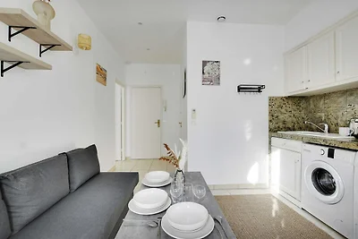 Gezellig appartement - 1BR/3P - Straatsburg S...