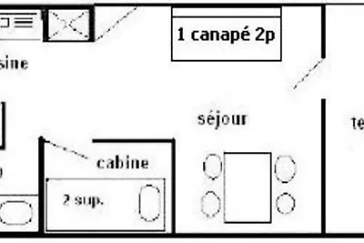 Studiohütte für 4/5 Personen - LE PELVOUX - P...