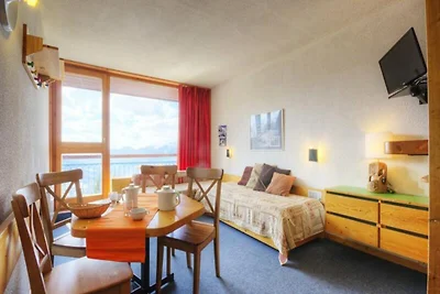 Apartment in Villards mit Blick auf das Tal