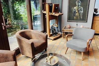 Ferienhaus mit Sauna und Garten in der Nähe v...