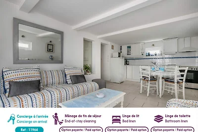 Appartement in St-Michel vlakbij de Jade-kust