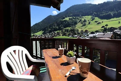 Wohnung in Arèches mit Skipisten-Zugang