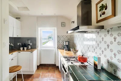 Haus auf der Insel Queffen mit Garten und...