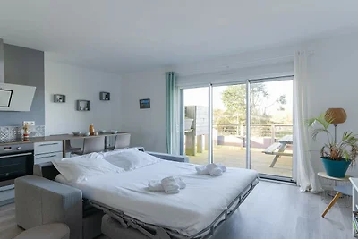 Appartement in Ploudalmézeau vlakbij Treompan...
