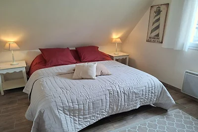 Ferienhaus in Plouneour-Trez mit Meerblick