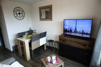 Apartment in Les Saisies mit Bergblick