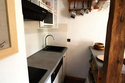 Apartment in Bellecôte mit Bergblick