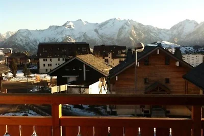 Wohnung in Rond-Point nahe Skiliften