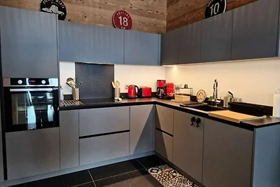 Chalet in Beaufort mit Blick auf die Alpen