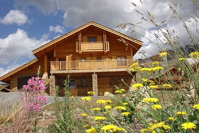 Chalet met open haard in Alpe d'Huez