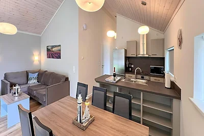 Skandinavisches Ferienhaus mit Sauna in Bad...