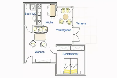 Schöne Ferienwohnung mit Terrasse, Altenberg