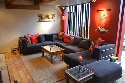 Ferienhaus mit Sauna und Garten in der Nähe v...