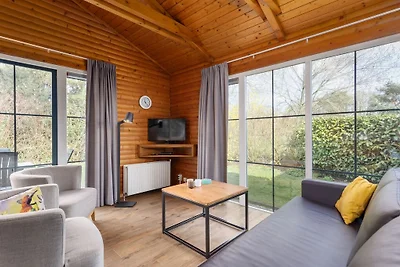 Holzbungalow mit Spülmaschine, 3 km.
