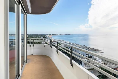 Appartement in La Baule met uitzicht op de...