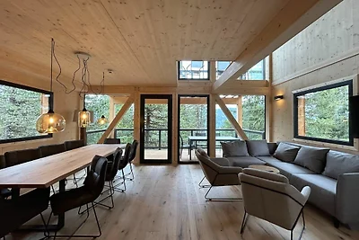 Einladendes Chalet mit Sauna