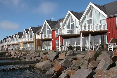 Panoramablick auf das Meer in Hasle