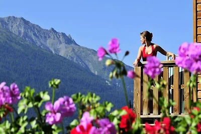 Wohnung in Aussois mit Bergblick