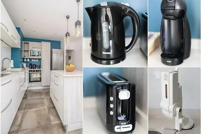 Villa in Gros Raisin in der Nähe eines atembe...