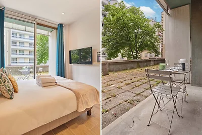 Suite met balkon en airconditioning - Eiffelt...