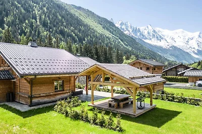 Chalet in Grassonnets mit Mont-Blanc Blick