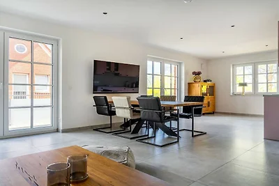 Ferienwohnung in Hage mit Schwimmbecken