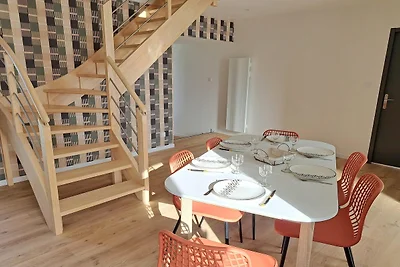 Ferienhaus in der Bretagne mit Meerblick