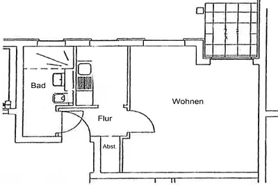 Apartamento vacacional de 1 dormitorio.