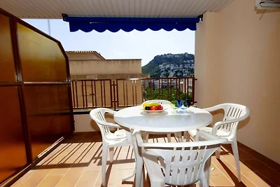 Comfortabel en ruim appartement in Roses.