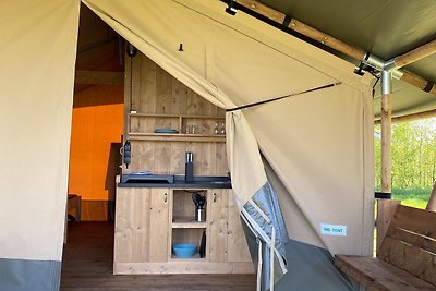 Luxe glamping nabij de Friese wateren