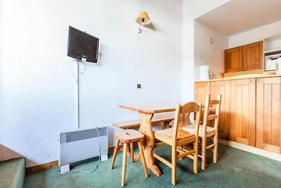 Chalet in Valmorel mit direktem Pistenzugang