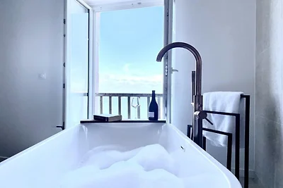 Apartment in Landéda with Beachfront Views