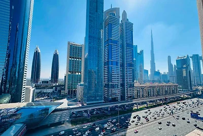 Luxus-Club-Suite | DIFC | Blick auf den Burj