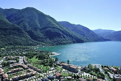 Ferienunterkunft in Porlezza mit Seeblick